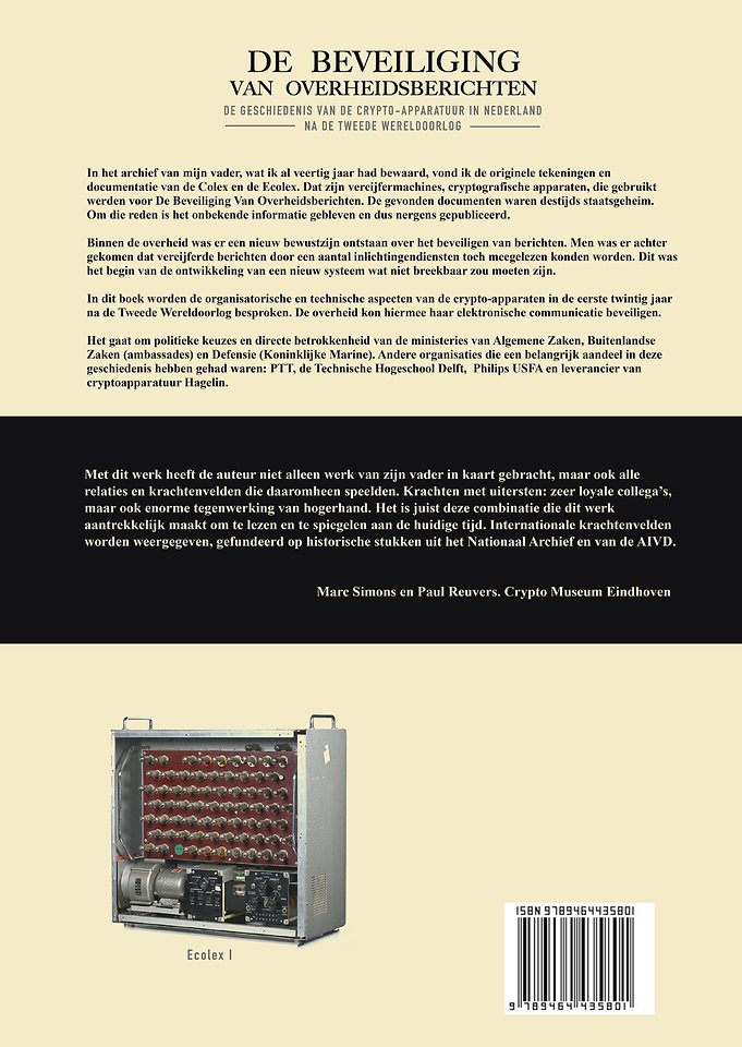 Staatsgeheim, Beveiliging van overheidsberichten