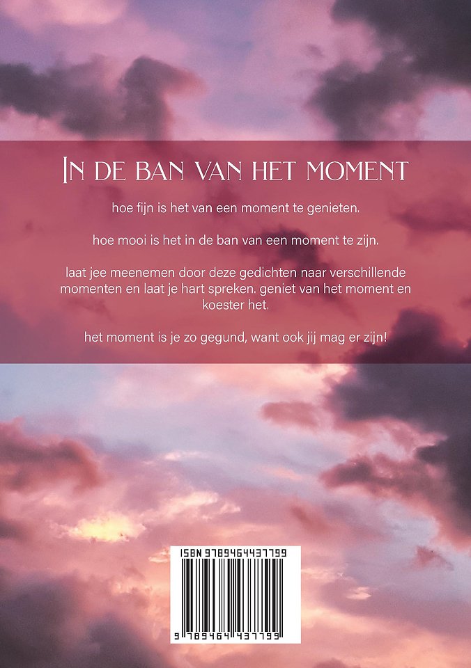 Gedichtenbundel - In de ban van het moment