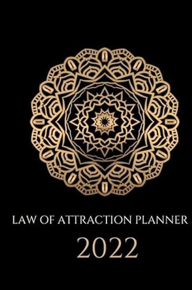 Law of attraction planner 2022 - weekplanner & agenda