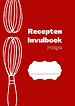 Recepten invulboek Rouge