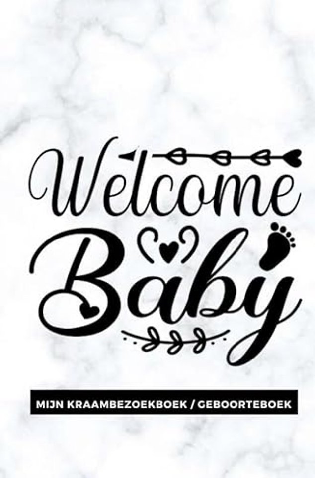 Mijn Kraambezoekboek / Geboorteboek | Geschikt als Kraamcadeau meisje en Kraamcadeau jongen