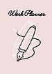 Werkplanner - To Do Planner - A4 ongedateerd Pink.