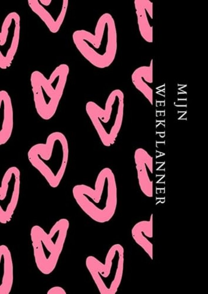 To Do weekplanner hart A4 ongedateerd.