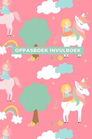 Oppasboek invulboek
