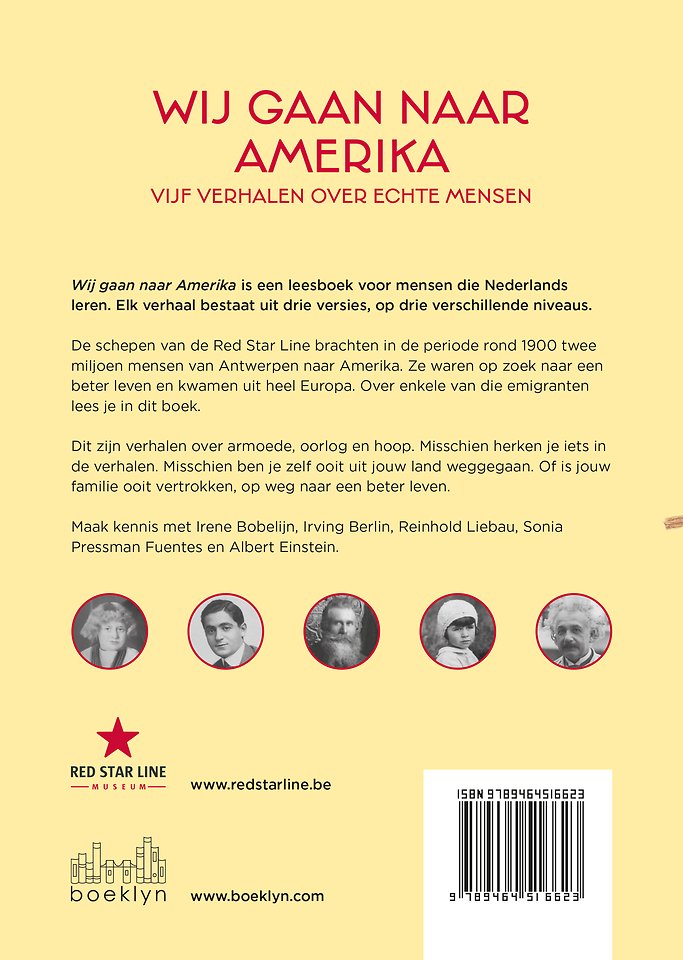 Wij gaan naar Amerika
