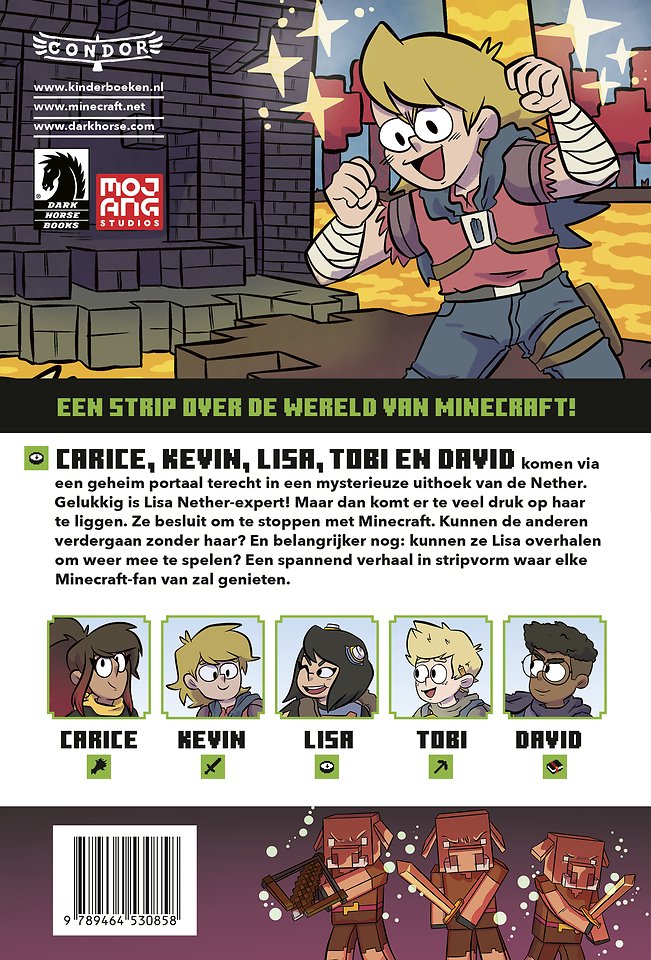 Minecraft De strip 3