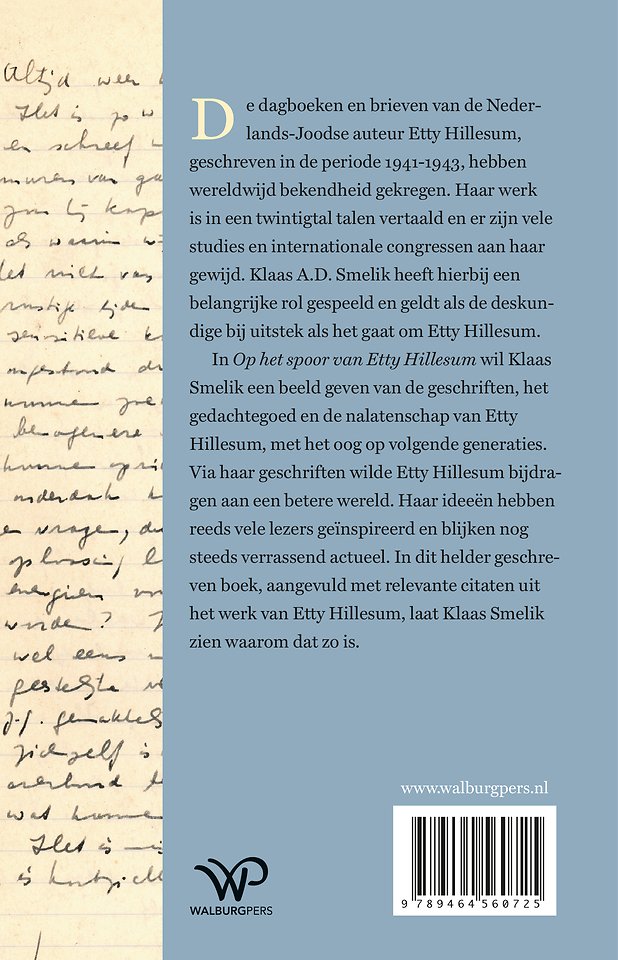 Op het spoor van Etty Hillesum