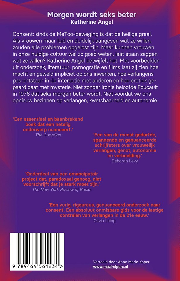 Morgen wordt seks beter