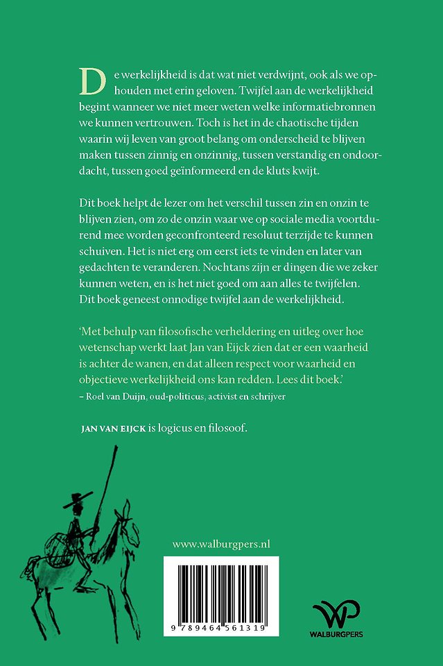 Twijfelen aan de werkelijkheid
