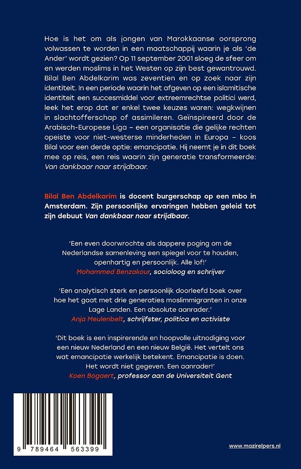 Van dankbaar naar strijdbaar