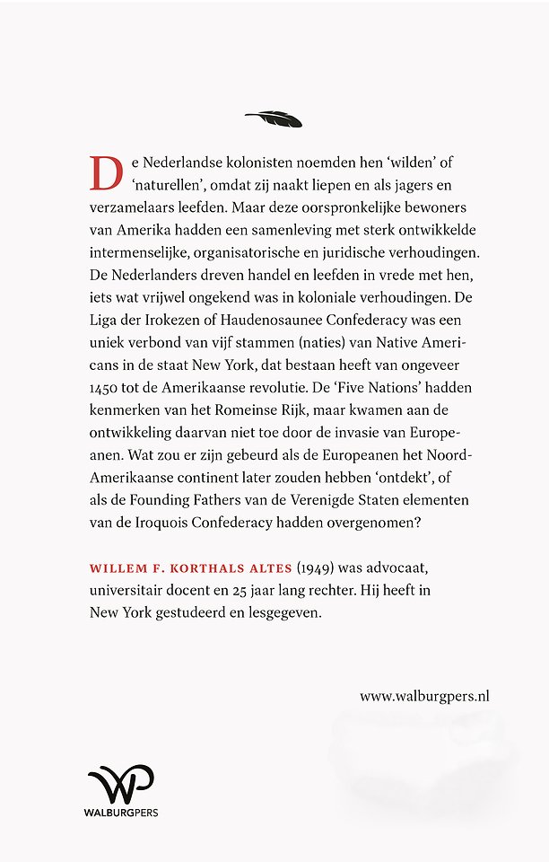 Nederlandse kolonisten in Amerika en de Liga der Irokezen