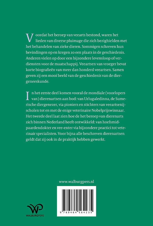 Veeartsen van vroeger