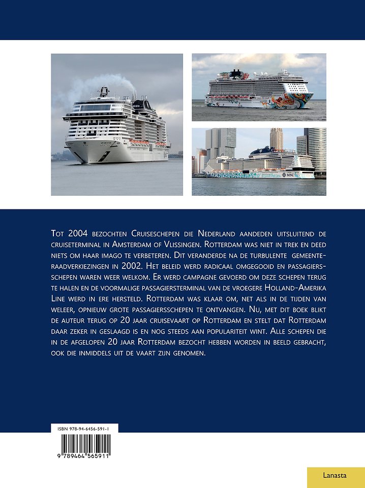 Twintig jaar cruisevaart op Rotterdam