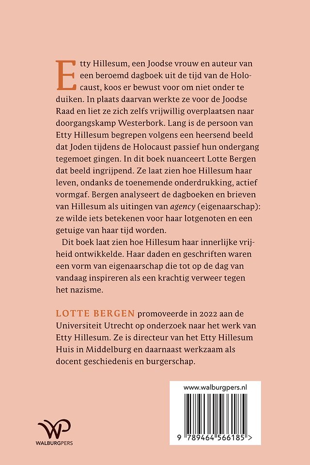 Het verweer van Etty Hillesum tegen het nazisme