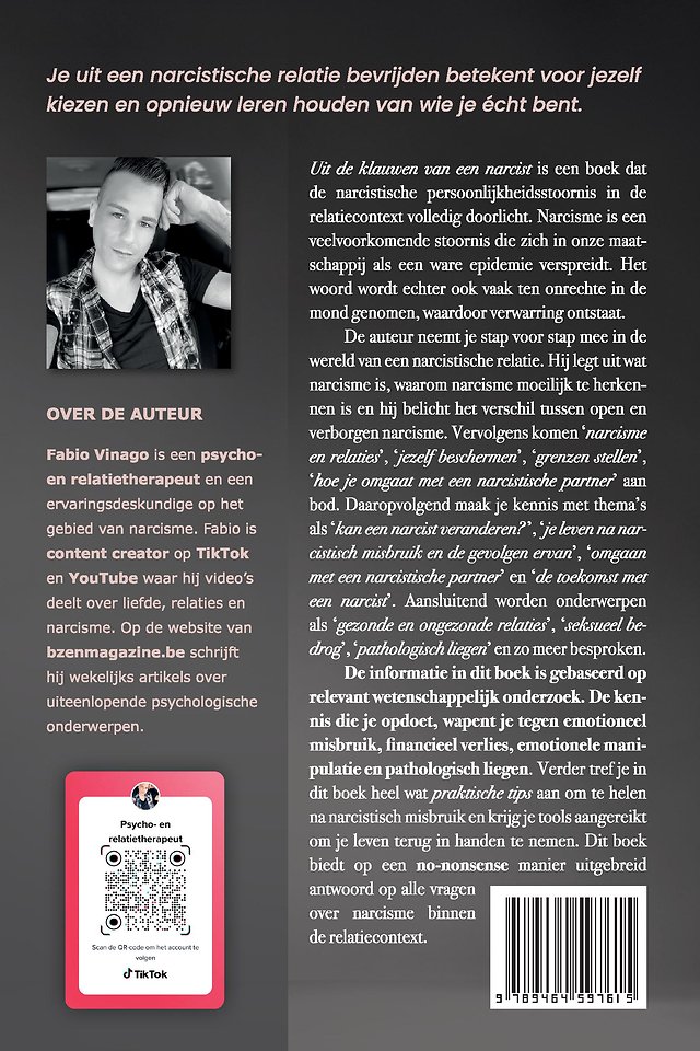 Uit de klauwen van een narcist