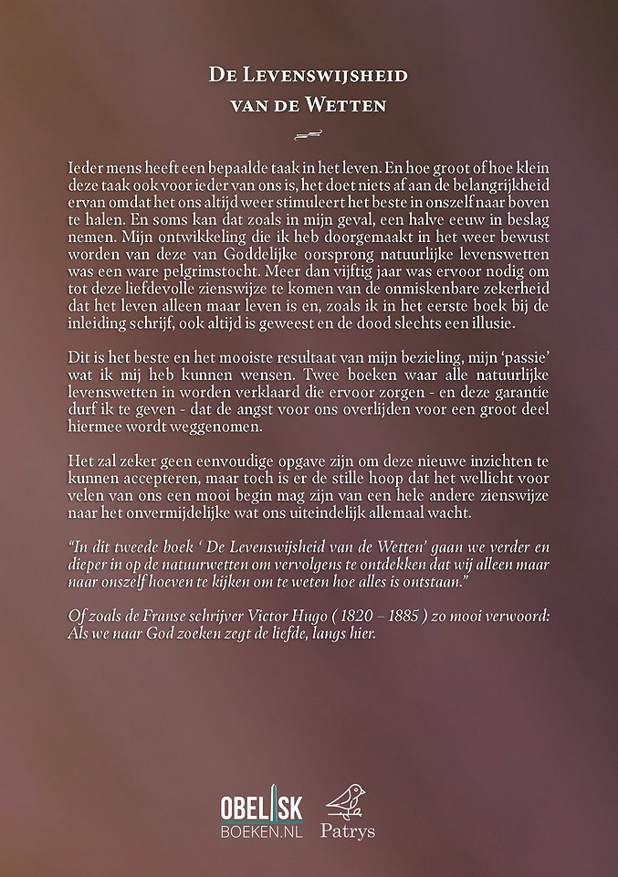 De levenswijsheid van de wetten