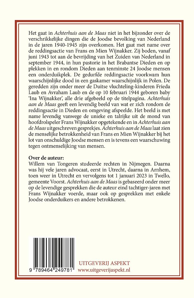 Achterhuis aan de maas