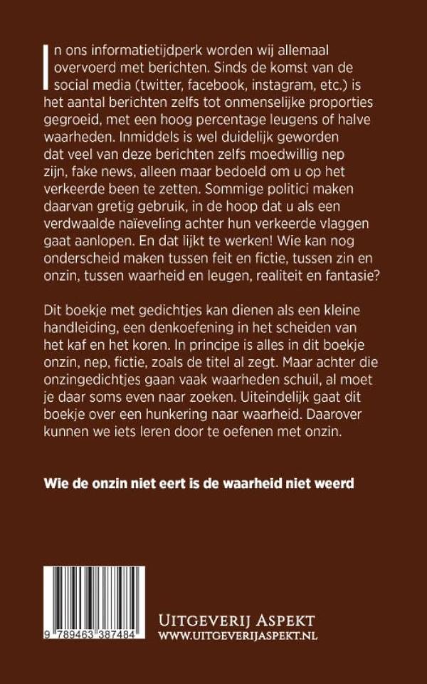 Allemaal onzin! Hoewel...?