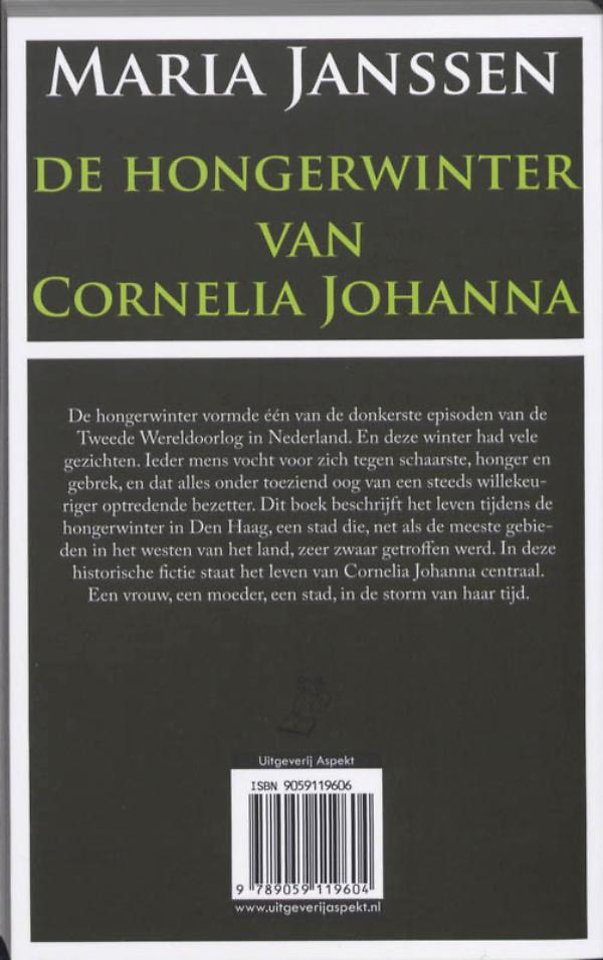 De hongerwinter van Cornelia Johanna