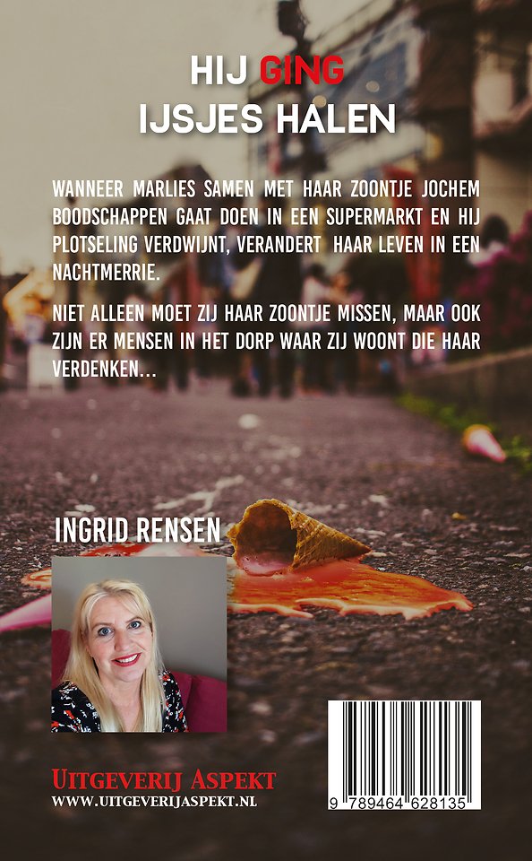 Hij ging ijsjes halen