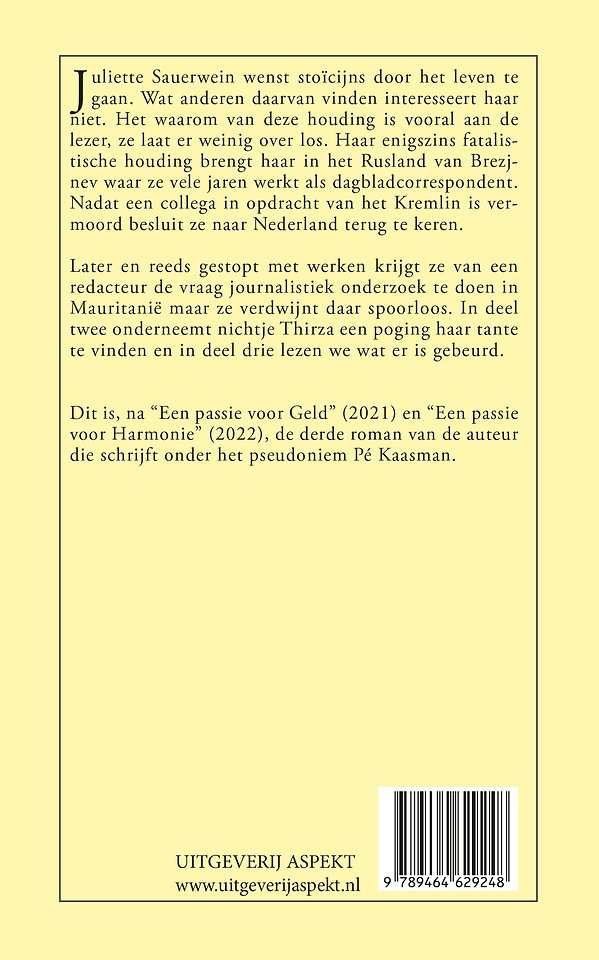 Een passie voor onverschilligheid