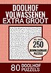 Boek Cadeau - Puzzelboek voor Ouderen, Slechtzienden, Senioren, Oma, Opa - Doolhof voor Volwassenen - Extra Groot, Type XL/XXL