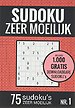 Sudoku Zeer Moeilijk - Puzzelboek: 75 Zeer Moeilijke Sudoku Puzzels voor Volwassenen en Ouderen