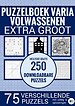 Puzzelboek Varia voor Ouderen, Slechtzienden, Senioren, Opa en Oma - Extra Groot, Type XL/XXL