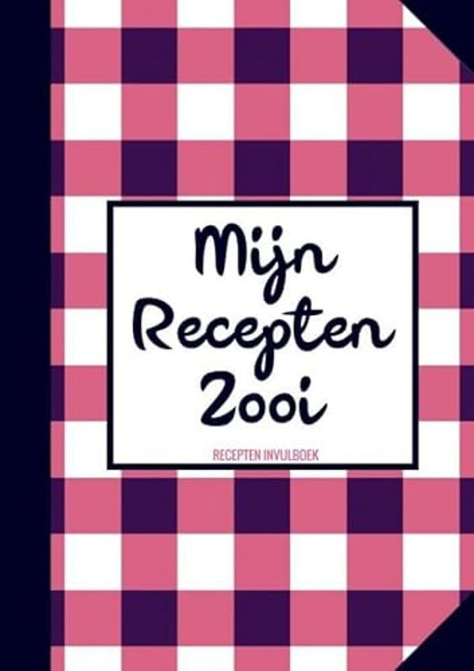 Verjaardagscadeau - Recepten Invulboek - Receptenboek - "Mijn Recepten Zooi"