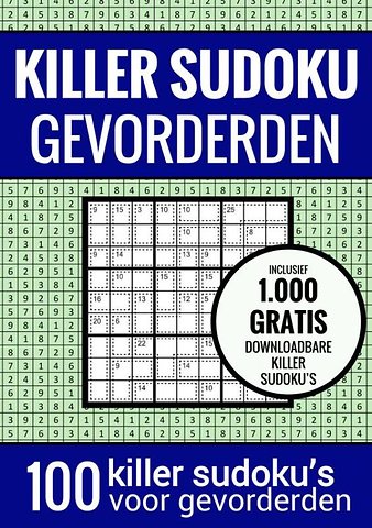 Sudoku Medium: KILLER SUDOKU - Puzzelboek met 100 Puzzels voor Gevorderden