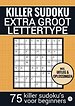 Puzzelboek voor Ouderen, Slechtzienden, Opa, Oma, Senioren - NR.24 - Makkelijke KILLER SUDOKU - Grootletter Type