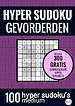 Sudoku Medium: HYPER SUDOKU - nr. 16 - Puzzelboek met 100 Medium Puzzels voor Volwassenen en Ouderen