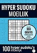 HYPER SUDOKU - Sudoku Moeilijk - nr. 17 - Puzzelboek met 100 Moeilijke Puzzels voor Volwassenen en Ouderen