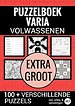 Boek Cadeau - Puzzelboek Varia Extra Groot - NR. 2 - voor Ouderen, Slechtzienden, Senioren, Opa en Oma