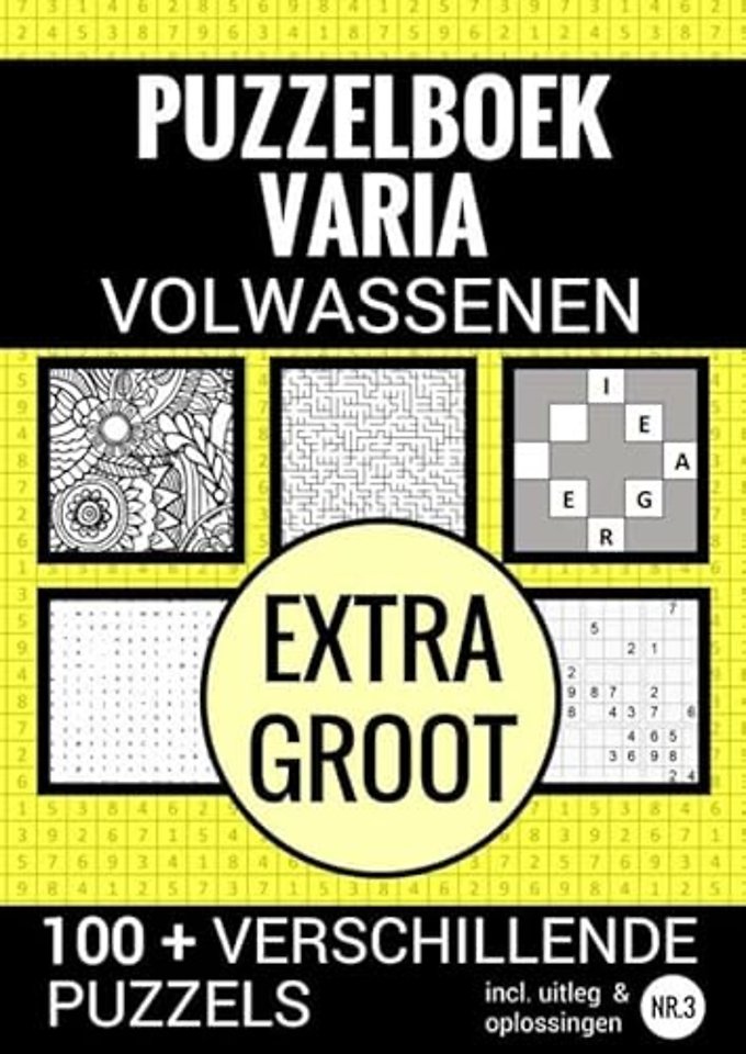 Puzzelen voor Volwassenen - Varia Extra Groot - NR. 3