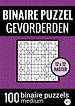 Binaire Puzzel Medium voor Gevorderden - Puzzelboek met 100 Binairo's - NR.6