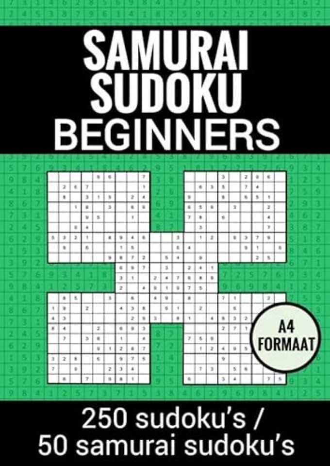 Sudoku Makkelijk: SAMURAI SUDOKU - nr. 19 - Puzzelboek met 100 Makkelijke Puzzels voor Volwassenen en Ouderen