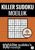 SUDOKU KILLER - Moeilijk - Puzzelboek met 100 Moeilijke Puzzels voor Volwassenen en Ouderen