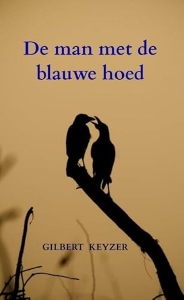 De man met de blauwe hoed