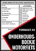 Onderhoudsboekje Motorfiets - Universeel Reparatie Boek