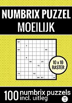 Numbrix Puzzel Moeilijk voor Ver Gevorderden - Puzzelboek met 100 Numbrix Puzzels - NR.15