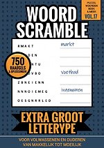 Puzzelwoordenboek & Meer Vol. 17 - Woord Scramble voor Volwassenen en Ouderen - Extra Groot Lettertype