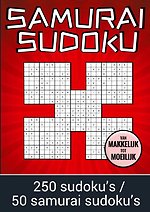 Samurai Sudoku - van Makkelijk tot Moeilijk - 250 Sudoku's / 50 Samurai Sudoku's