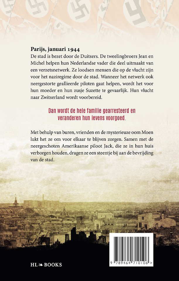 Donkere wolken boven Parijs