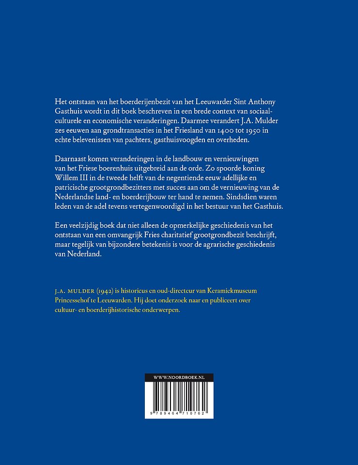 Boerderijen van het Leeuwarder Sint Anthony Gasthuis (1400-1950)
