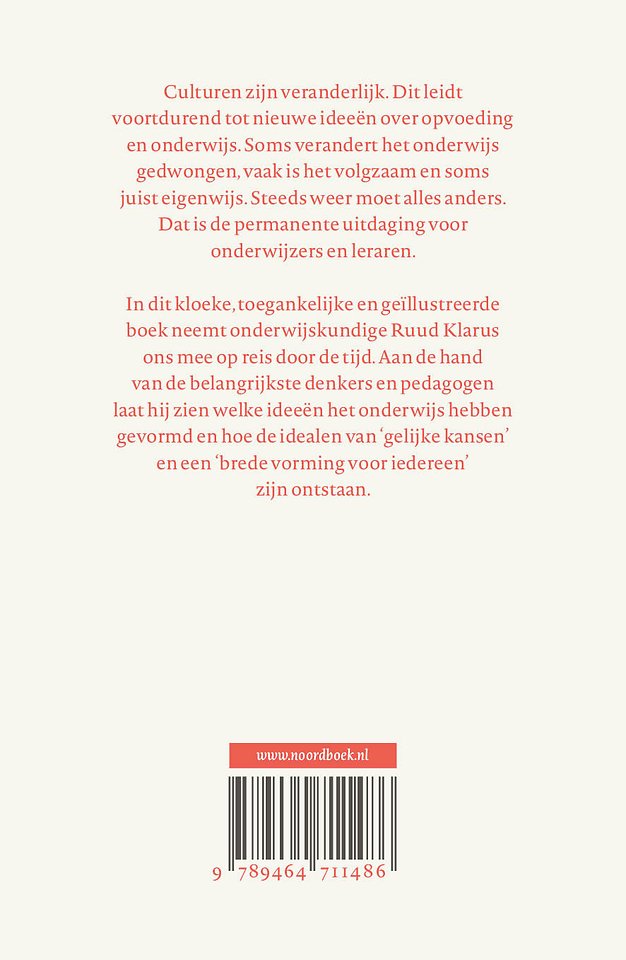 Denken over onderwijs en opvoeding