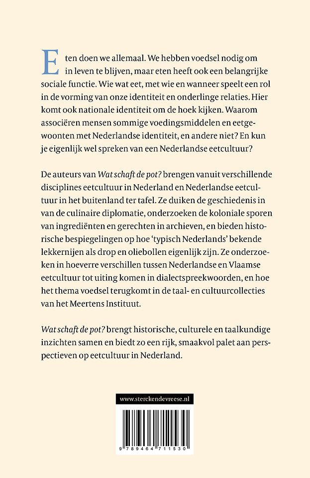 Wat schaft de pot?