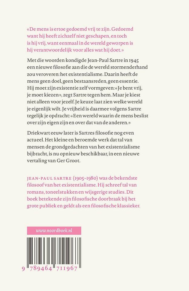 Existentialisme is humanisme