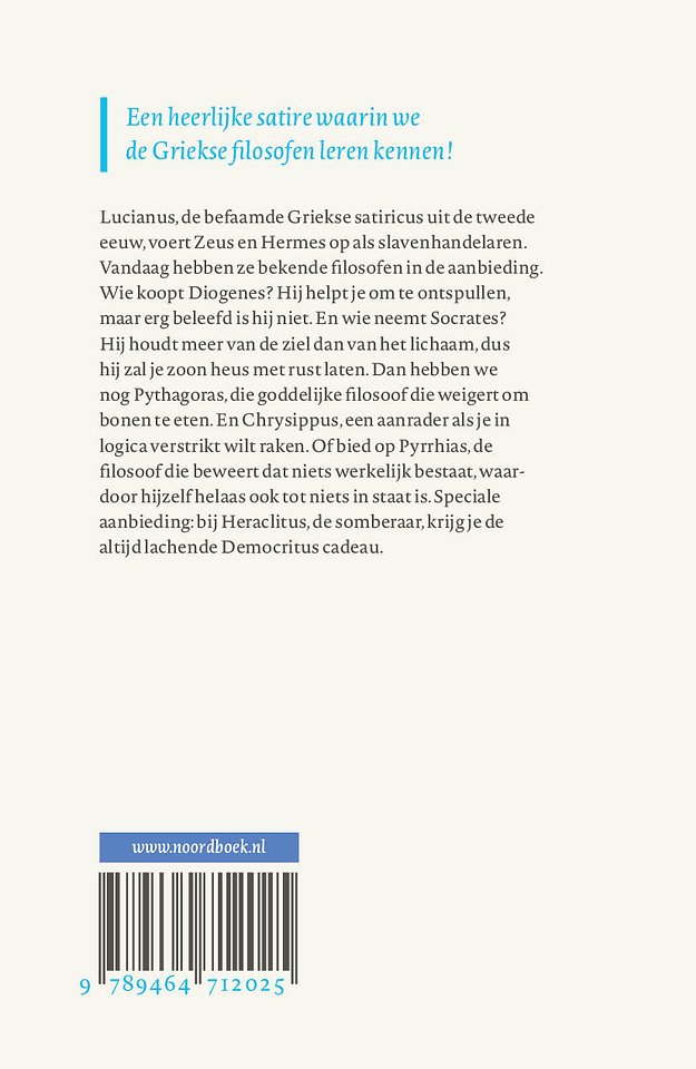 Filosofen te koop