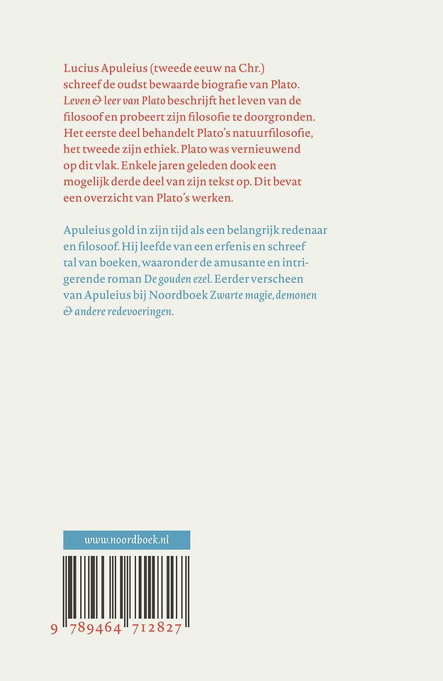 Leven en leer van Plato